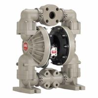 ARO Diaphragm Pump: Polypropylene Body, 2 in, Flange Connection, 145 gpm, 14 ft Max. Head, PP Seat (MPN 6662A3-3EB-C). Key specifications — Brand: ARO; Seat Material: PP; Check Valve Material: Santoprene.