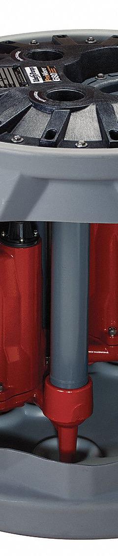 LIBERTY PUMPS Grinder Pump System: Plastic, 1 hp, 230V AC, 42 gpm @ 10' of Head, 50 ft Max. Head (MPN P682XPRG102). Key specifications — Rated Voltage: 230V AC; Brand: LIBERTY PUMPS; Alarm: Not Included; Switch: Integral Tether Float.