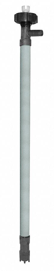 DAYTON Drum Pump Tube: Polypropylene, 3/4 in Inlet Size, 35 1/2 in Suction Tube Lg - Max (MPN 5UWF3). Key specifications — Brand: DAYTON; Discharge Connection Type: Hose Barb.