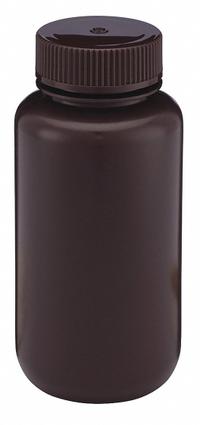 GLOBE SCIENTIFIC Sampling Bottle: HDPE, 250 mL, 8.45 fl oz, Closure Included, Amber, 43-415 mm (MPN 7010250AM). Key specifications — Brand: GLOBE SCIENTIFIC; Graduated: No; Body Color: Amber.