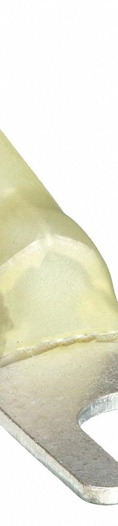 GRAINGER Fork Terminals: Yellow, Heat Shrink, 1/4 in Stud Size, 12 AWG – 10 AWG Wire Range, Std Fork (MPN 5WHJ4). Key specifications — Manufacturer Part Number: 5WHJ4; Brand: GRAINGER.