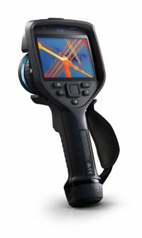 FLIR Infrared Camera: 14° x 10°, SD Card/USB/Wireless, 640 x 480, FLIR Exx, Digital Display/Sound (MPN FLIR E96-42-14). Key specifications — Focus Method: Auto; Manufacturer Part Number: FLIR E96-42-14; Brand: FLIR; Field of View: 14° x 10°; Intrinsic Safety: Not Specified Intrinsically Safe; Lens Angles Included: 14°, 42°; Features_Broad: Inspection Routing.