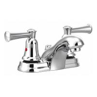 CFG Low Arc Bathroom Faucet: Capstone, Brass, Chrome Finish, 1.2 gpm Flow Rate, Centerset, Arc (MPN CA41213). Key specifications — Includes: Mounting Hardware; Brand: CFG; Series: Capstone.