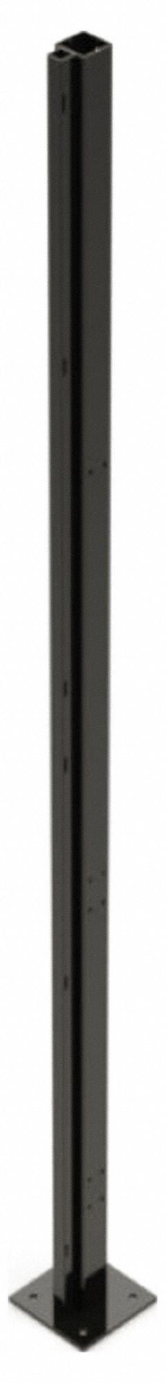 HUSKY RACK & WIRE Post 3-Way: 8 ft H, Black, Powder-Coated (MPN V5508W). Key specifications — attr1283297: Powder-Coated; attr1283316: Steel; attr1283313: Yes; attr1283333: HUSKY RACK & WIRE.