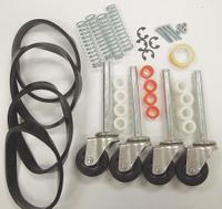 COTTERMAN Ladder Caster Kit: For Rolling Ladders, Swivel, 4 Casters, 2 in Wheel Dia, Casters (MPN SU9095). Key specifications — Caster Type: Swivel; Includes: 1 in Internal Bonded Washers; Brand: COTTERMAN; Compatible Ladder Type: Rolling Ladders; Compatible with Series: MasterStep; Product Type: Caster.