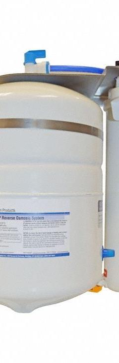 SOLVENTUM CORP DBA 3M HEALTHC Reverse Osmosis System: 75 gpd, 15 7/8 in Overall Ht (MPN FSTM-075 without Permeate Pump). Key specifications — Reduces: Boilerless Steamer.