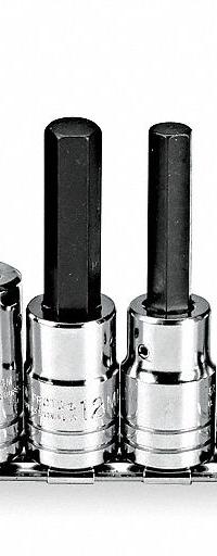 PROTO Socket Bit Set: 1 - 25 Pieces, 1/2 in Drive Size, 6 Pieces, 6 mm to 17 mm Tip Size Range (MPN J5441-SM). Key specifications — attr1216280: Fixed Insert; attr1216283: PROTO; attr1225718: 6 mm to 17 mm; attr1227491: 1/2 in.
