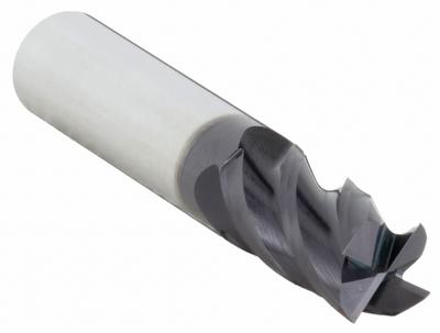 APPROVED VENDOR Square End Mill: Carbide, AlTiCrN Coated, 4 Flute, 1/2" Mill Dia, 1-1/4" LOC - Fast-Cutting Carbide Square End Mills for Steel & Cast Iron