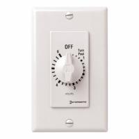 INTERMATIC Spring-Wound Timer: 6 hr Max, DPST, 277V AC, No Wall Plate Included, White (MPN FD46HW). Key specifications — Brand: INTERMATIC; Includes Hold: No Hold Included.