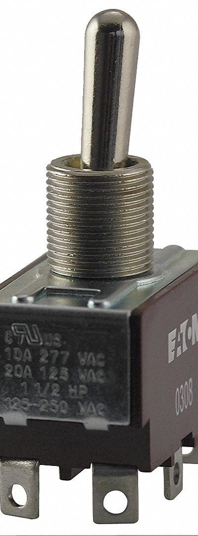 EATON Toggle Switch: 2 Position - Panel-Mount Toggle Switches