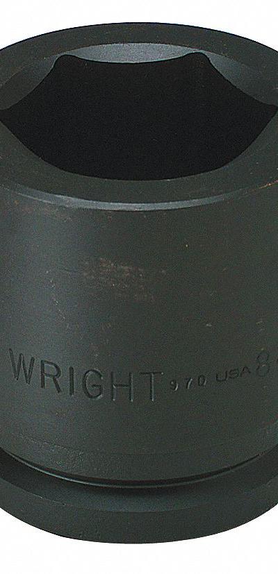 WRIGHT TOOL Impact Socket: 1 1/2 in Drive Size - 1-1/2" Drive Impact Sockets