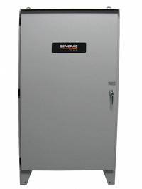 GENERAC Automatic Transfer Switch: Single Phase, 800 A Current Rating, 120/240V AC, Steel, 3R, RTS (MPN RTSC800A3). Key specifications — Enclosure Material: Steel; Lockable: Yes; Rated Voltage: 120/240V AC; Brand: GENERAC; Compatible with Series: RTS; Service Rated Transfer Switch: No.