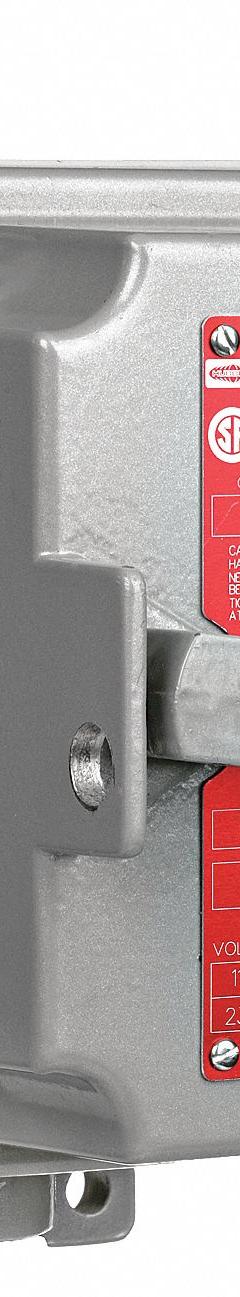HUBBELL KILLARK Tumbler Switch: 1 Gang, 1-Pole, 20 A, 120 V AC, Feed-Thru Hub, 3/4 in Hub Size (MPN FXS-51C). Key specifications — Brand: HUBBELL KILLARK.