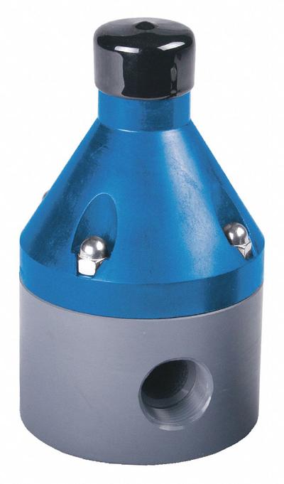 HAYWARD Pressure Reducing Control Valve: CPVC, PTFE, NPT x NPT - Corrosive & Ultra-Pure Liquids Pressure Regulators