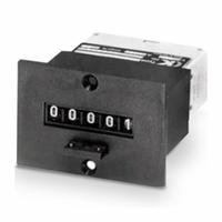 TRUMETER Electromechanical Counter: Front Panel Mounting, 1 5/8 in x 2 1/4 in, 50 V DC – 125 V DC (MPN B1610/125VDC/10CPS). Key specifications — Mounting Style: Front Panel; Brand: TRUMETER; Manufacturer Part Number: B1610/125VDC/10CPS.