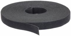 VELCRO BRAND Hook-and-Loop Cable Tie Roll: 75 ft Lg, 0.75 in Wd, 50 lb Tensile Strength, Black (MPN 189645). Key specifications — Color: Black; Material: Nylon; Brand: VELCRO BRAND.