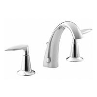 KOHLER Gooseneck Bathroom Faucet: Alteo, Brass, Polished Chrome Finish, 1.2 gpm Flow Rate, Gooseneck (MPN K-45102-4-CP). Key specifications — Brand: KOHLER; Series: Alteo.