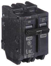 GE Miniature Circuit Breaker: THQL, 30 A, 120/240V AC, Single Phase, 10kA at 120/240V AC, 2 Poles (MPN THQL2130HID). Key specifications — Amps: 30 A; AC Voltage Rating: 120/240V AC; Phase: Single; Max. AIR Rating: 10kA at 120/240V AC; For Use With: Power Mark Gold Load Centers and AQ Lighting Panels.