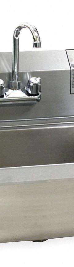 EAGLE GROUP Lavatory Sink: 1 Stations, 8 7/8 in Bowl Dp, 19 3/4 in Bowl Lg, 15 3/4 in Bowl Wd, 16 ga (MPN W1916-FA). Key specifications — Includes Side Splash: Side Splash Not Included; Series: HSA; Brand: EAGLE GROUP.