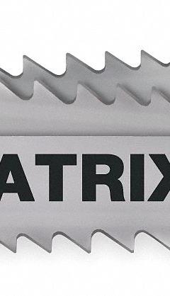 MORSE Band Saw Blade: Bi-Metal, Matrix II, Aluminum/Carbon Steel/Structural Steel, 5 ft, 10/14 (MPN ZWEDC1014MAT-5' 0"). Key specifications — attr1211722: 5 ft; attr1099499: 10/14.
