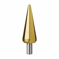 RUKO TOOLS Tube and Sheet Drill: 5 mm to 25.4 mm, TiN-Coated HSS, 3-Flats Shank (MPN 101007T). Key specifications — attr1234936: Not Impact Rated; attr1234951: 5 mm to 25.4 mm.