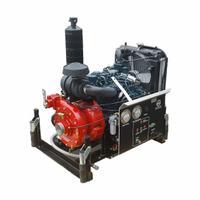 Fire Pump: 38 hp, 2 1/2 in Intake and Disch, Hose Intake (MPN PFP-25HPDSL-MR). Key specifications — Nameplate Voltage: 12V DC; Discharge Type: Tube; Intake Type: Hose; Brand: TEMPEST.