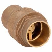 MILWAUKEE VALVE Low Lead Spring Check Valve: Swing, Inline Valve Body, 2 in Pipe Size, Sweat x Sweat (MPN UP1548T 2). Key specifications — Brand: MILWAUKEE VALVE.