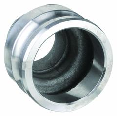 Cam and Groove Adapter: 3 in Coupling Size, 2 in Hose Fitting Size, 2 in -11-1/2 Thread Size, MNPT (MPN 3020-F-AL). Key specifications — Thread Size: 2 in -11-1/2; Fitting Type: MNPT; Brand: DIXON VALVE & COUPLING.