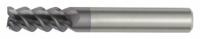 WIDIA HANITA Square End Mill: Carbide, TiAlN Coated, 3 Flute, 12 mm Mill Dia, 26 mm LOC, 83 mm OAL (MPN 460312005RT)