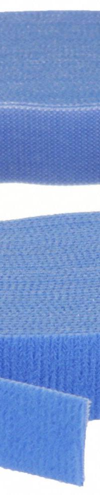 VELCRO BRAND Hook-and-Loop Cable Tie Roll: 75 ft Lg, 0.75 in Wd, 50 lb Tensile Strength, Blue (MPN 176062). Key specifications — Color: Blue; Material: Nylon; Brand: VELCRO BRAND.