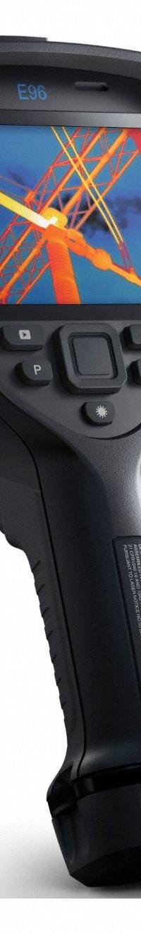 FLIR Infrared Camera: 24° x 18°, USB/Wireless, +/-2.0% of Reading Accuracy °C, 640 x 480, Exx, NIST (MPN FLIR E96-24-NIST). Key specifications — Focus Method: Manual; Manufacturer Part Number: FLIR E96-24-NIST; Brand: FLIR; Field of View: 24° x 18°; Intrinsic Safety: Not Specified Intrinsically Safe; Lens Angles Included: 24°; Features_Broad: Inspection Routing.