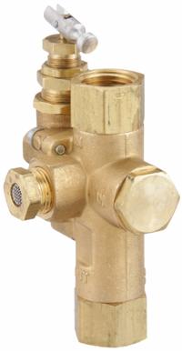 CONRADER Continuous Run Unloader Valve: 1/8 in Inlet Size, 1/2 in Outlet Size, 40 cfm Max Air Flow (MPN NG1). Key specifications — attr60167: NG1; attr60170: CONRADER; attr60175: Yes; attr60179: Brass.