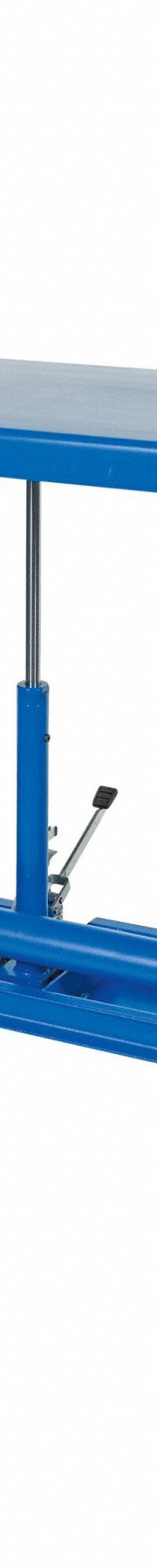 VESTIL Long Deck Cart: Not Powered, 4,000 lb Load Capacity, 96 in L x 20 1/4 in W, Steel, Hydraulic (MPN LDLT-2096-4). Key specifications — Platform Material: Steel; Brand: VESTIL.