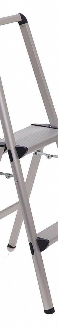 XTEND + CLIMB Step Stool: 2 Steps, 2.8 ft Overall Ht, 225 lb Load Cap, Aluminum, 16.5 in Standing Ht (MPN FT-2). Key specifications — Brand: XTEND + CLIMB; Color: Silver.