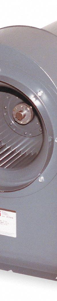 Blower: 7 3/4 in Wheel Dia, Belt Drive, Includes Drive Pack, 1,006 cfm, 1/2 hp, 115/208-230V AC (MPN 7HP17). Key specifications — Rotation: CW; Brand: DAYTON; Motor Housing Design: Totally Enclosed Motor; Nominal Voltage: 115/208-230V AC.