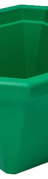 Ice Bucket with Lid: 1 L Capacity, Rectangular, Polyurethane Foam, Green, 4 1/8 in Overall Ht (MPN 455021G). Key specifications — Color: Green; Material: Polyurethane Foam; Brand: GLOBE SCIENTIFIC; Product Type: Ice Bucket with Lid; Shape: Rectangular.