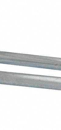 TRESTON Double Rod Pegboard Hook: 5 7/8 in x 5 29/32 in x 1 3/4 in, 5 Hooks, Screw-In, Surface (MPN 853223-51). Key specifications — Mounting Type: Surface; Includes: Bolts; Finish: Zinc-Plated; Color: Silver; Accessory Type: Double Rod Hook; Locking System: Screw-In; Material: Steel; Brand: TRESTON.