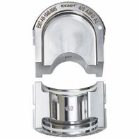 MILWAUKEE Upper and Lower Crimping Die: 4/0 AWG, U Style Dies, For Use With 2779-22, 2 Sizes (MPN 49-12-U04A). Key specifications — attr511073: U Style Dies; attr511072: Electrical Wire and Cable Crimping; attr473934: MILWAUKEE; attr511065: M18™ FORCE LOGIC™; attr511069: White; attr542116: 4/0 AWG; attr511067: 2779-22.