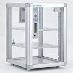 Desiccator Cabinet: Non-Vacuum, Rectangular, 2.47 cu ft Capacity, 15 in Overall Wd, 2 Shelves (MPN 7890287). Key specifications — Includes: (2) Stainless Steel Shelves; Material: Acrylic (Panels)/Aluminum (Frame)/Stainless Steel (Shelf); Brand: COLE-PARMER; Desiccator Shape: Rectangular.