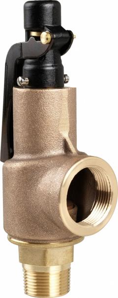 AQUATROL Safety Relief Valve: MNPT x FNPT, 1 in x 1 1/4 in, Bronze, 264 psi Max. Op Pressure (MPN 88C2A1M1K1-225). Key specifications — Brand: AQUATROL.
