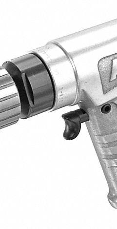INGERSOLL RAND Air-Powered Drill: 3/8 in Chuck, Heavy Duty, 2,400 RPM, 0.7 hp, Keyed (MPN 7846-E). Key specifications — attr1320790: INGERSOLL RAND.