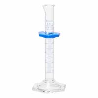 UNITED SCIENTIFIC SUPPLIES INC Graduated Cylinder: 5 mL, A, To Contain (TC), Bumper Included (MPN UNCYLNGB-5). Key specifications — ASTM Specification: E1272; Brand: UNITED SCIENTIFIC SUPPLIES INC; USP Specification: Type I; Closure Included: No; Includes: Bumper.