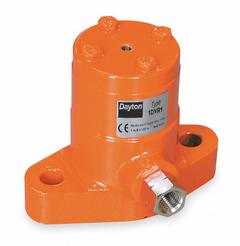 DAYTON Piston Vibrator: Bolt-On Mount, 3,500 vpm, 3,970 lb, 7.1 cfm @ 87 psi, 1/4 in NPT, Cast Iron (MPN 1DYR1). Key specifications — attr671302: 1DYR1; attr671308: DAYTON.