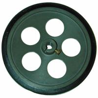 SHIMPO Circumference Wheel: Circumference Wheel, Handheld Contact Tachometer, 12 in Overall Lg (MPN FPM-12). Key specifications — Brand: SHIMPO; Compatible Product Type: Handheld Contact Tachometer; Compatible with Manufacturer Model Number: DT-207LR-S12; Accessory Type: Circumference Wheel.