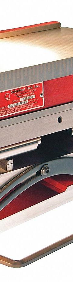 SUBURBAN Sine Plate: Fine Pole, 12 in L x 6 in W x 6 13/16 in H (MPN MSPC-612-FP-S2). Key specifications — attr1033268: SUBURBAN; attr1042407: Flat.