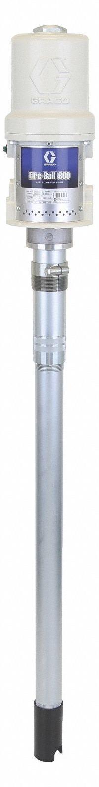 GRACO Air Drum Pump: Stub Pump, 5:1, 12.1 gpm Max. Flow Rate, Stub Pump, Stub Pump (MPN 204254). Key specifications — Brand: GRACO.