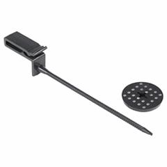 BIRD BARRIER Solar Panel Clips: Black, Plastic, 100 PK (MPN SP-EX15). Key specifications — attr1021243: Plastic; attr1021237: Invisible from the Ground; attr1021228: BIRD BARRIER; attr1021229: Black.