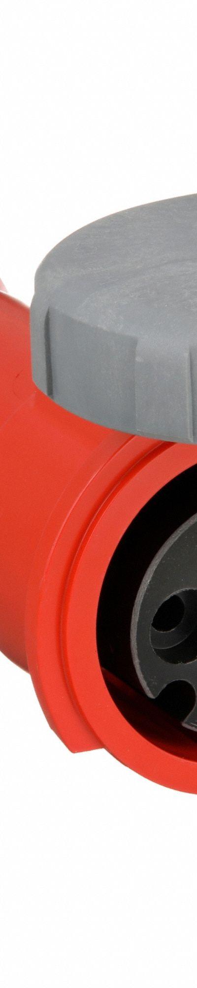 HUBBELL Pin and Sleeve Connector: Orange - Washdown-Rated Connectors