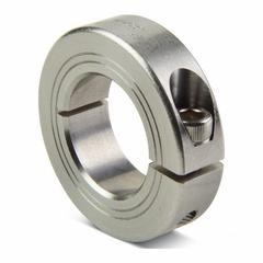 RULAND MANUFACTURING Shaft Collar: 1-Piece, Metric with Inch Bore, Round, Clamp-On, 15 mm Collar Wd (MPN MCL-15E-SS). Key specifications — attr85402: RULAND MANUFACTURING; attr666006: Metric with Inch Bore.