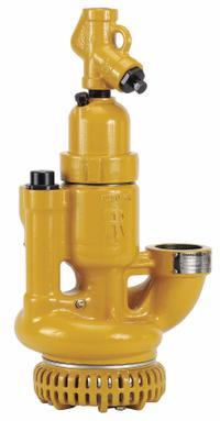 ARO Pneumatic Utility Pump: 2 in FNPT, 230 gpm Flow Rate @ 10' of Head, 240 ft Max. Head, Cast Iron (MPN P35A1-EU). Key specifications — Brand: ARO; Body Material: Cast Iron; Impeller Material: Cast Iron.